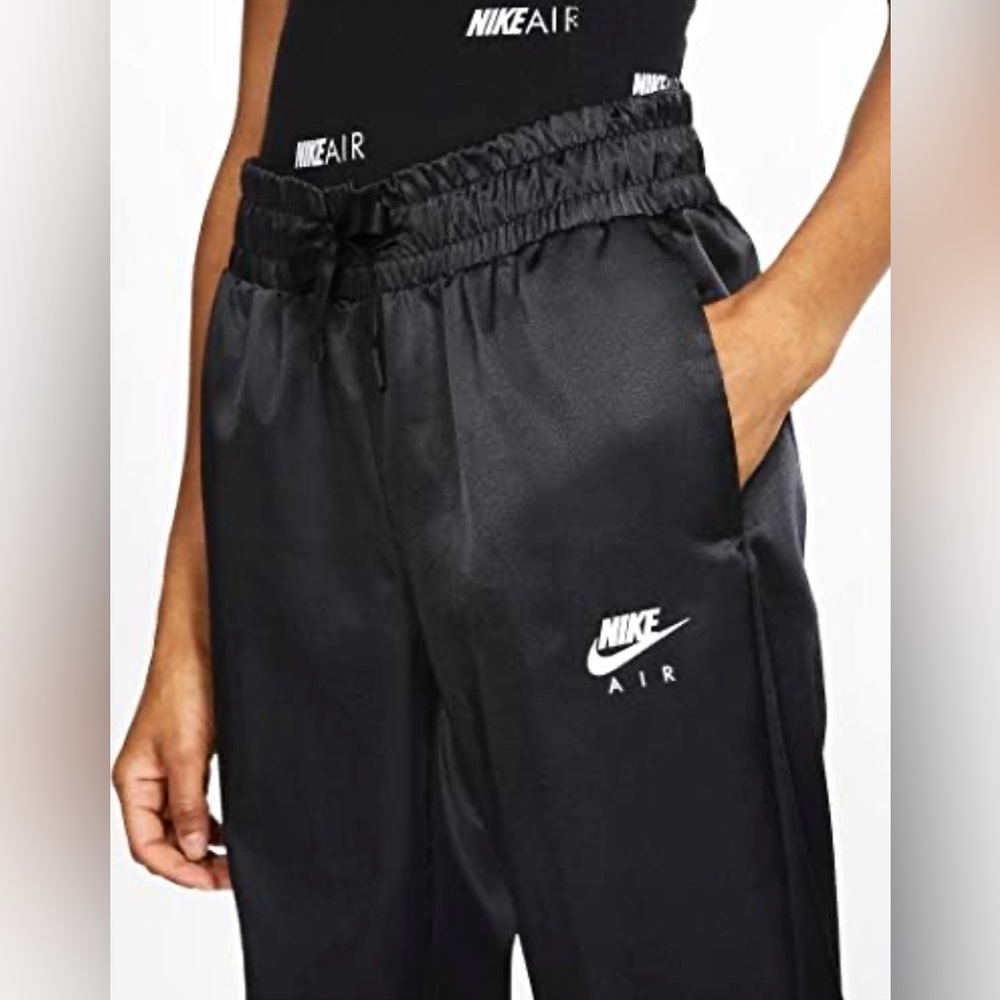 Nike Women’s Nike Sports Wear Air Athletic Satin Track Joggers BV4781-010 - Picture 7 of 7